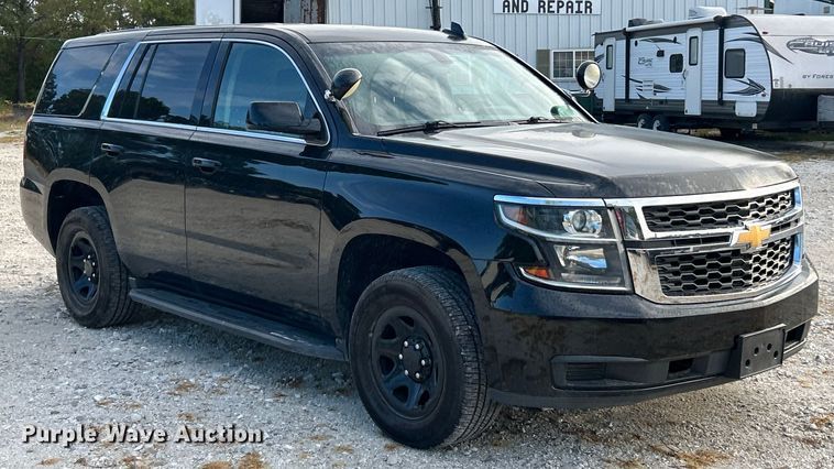 image for item ET3193 2019 Chevrolet Tahoe Police SUV