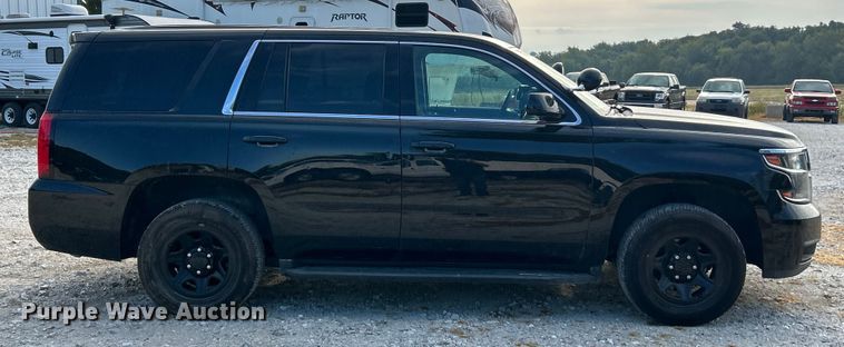image for item ET3193 2019 Chevrolet Tahoe Police SUV