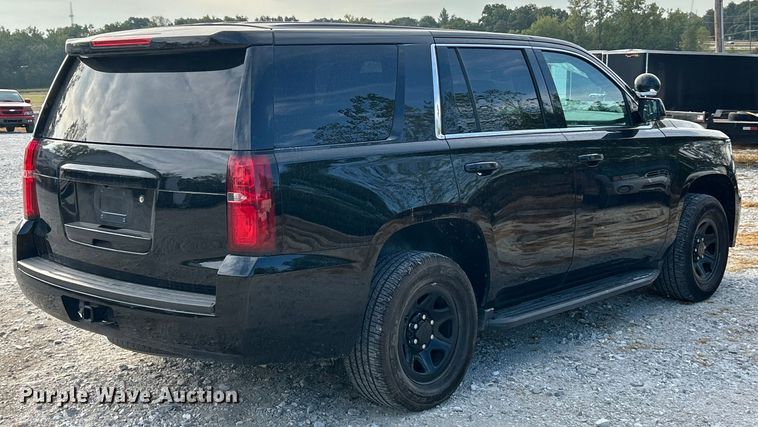 image for item ET3193 2019 Chevrolet Tahoe Police SUV