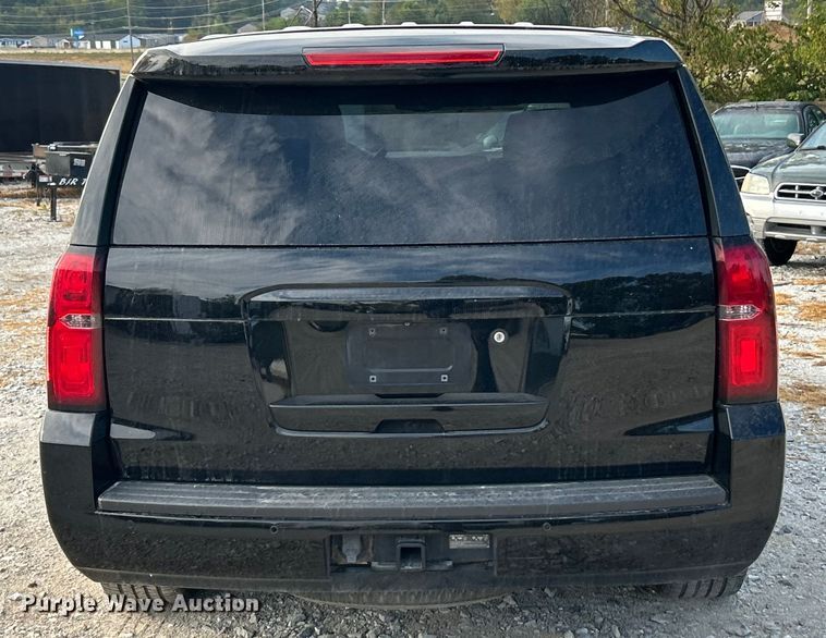 image for item ET3193 2019 Chevrolet Tahoe Police SUV