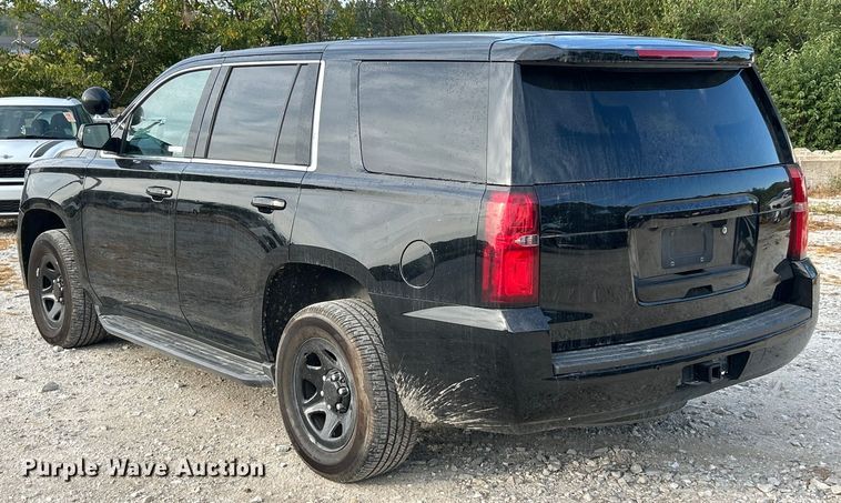 image for item ET3193 2019 Chevrolet Tahoe Police SUV
