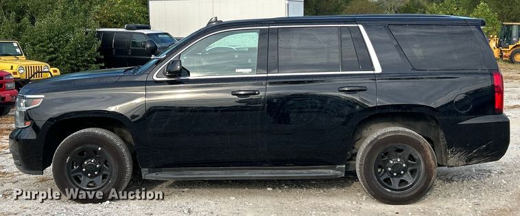 image for item ET3193 2019 Chevrolet Tahoe Police SUV