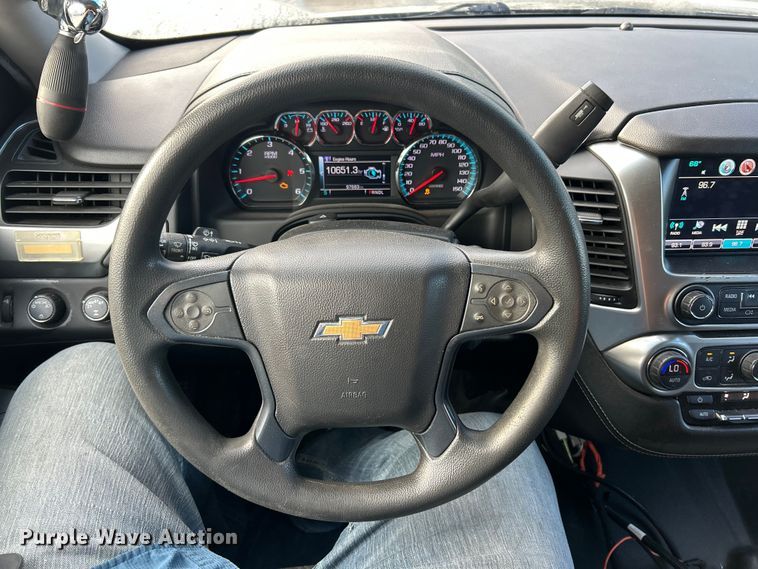 image for item ET3193 2019 Chevrolet Tahoe Police SUV