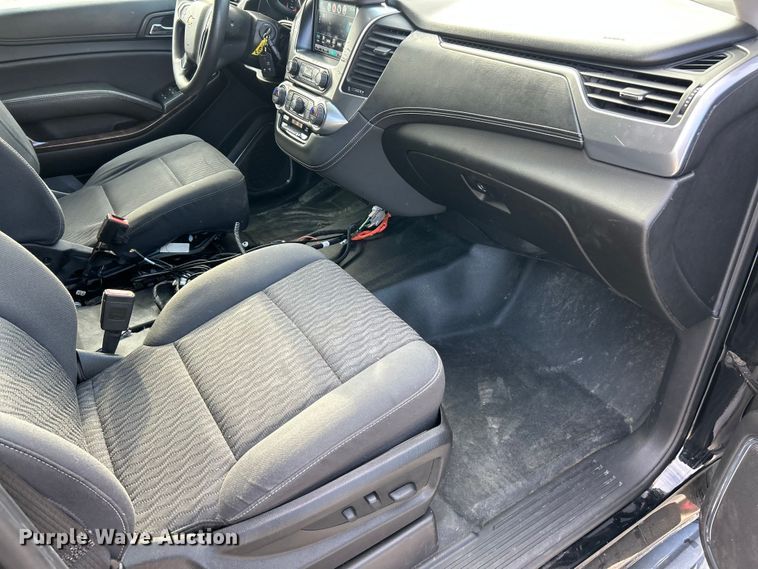 image for item ET3193 2019 Chevrolet Tahoe Police SUV