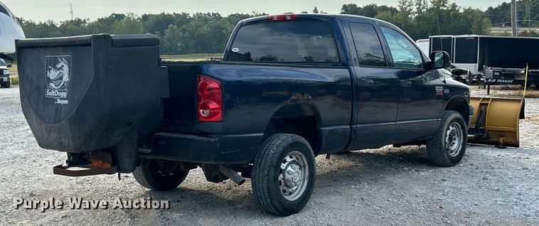 image for item ET3195 2008 Dodge Ram 2500HD Quad Cab pickup truck