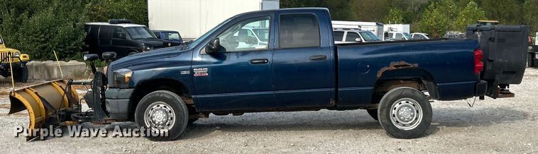 image for item ET3195 2008 Dodge Ram 2500HD Quad Cab pickup truck
