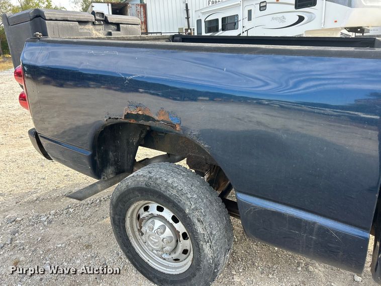 image for item ET3195 2008 Dodge Ram 2500HD Quad Cab pickup truck