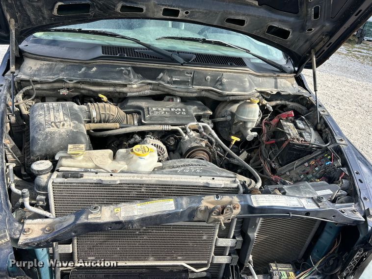 image for item ET3195 2008 Dodge Ram 2500HD Quad Cab pickup truck