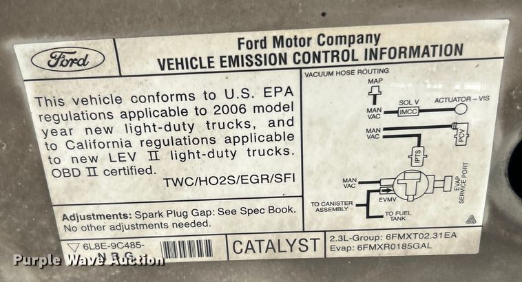 image for item ET3197 2006 Ford Escape XLS SUV
