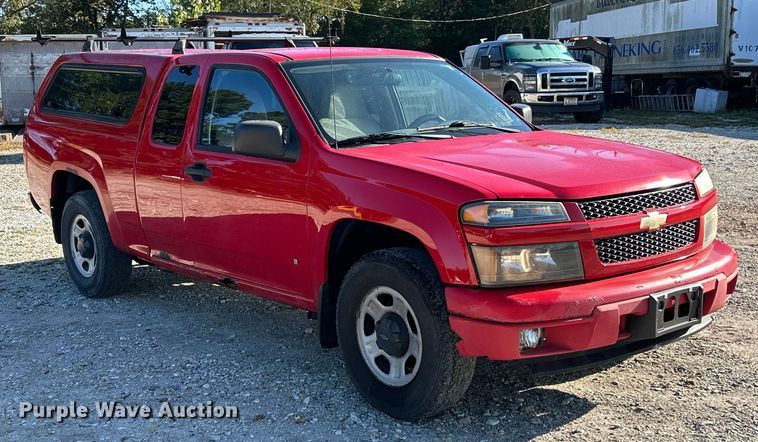 image for item ET3221 2007 Chevrolet Colorado LS Ext. Cab pickup truck