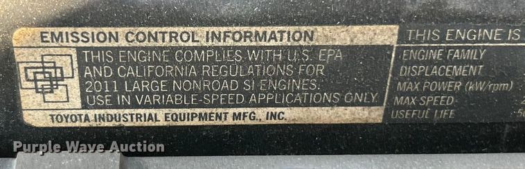 image for item ET3457 Toyota 8FGU30 forklift