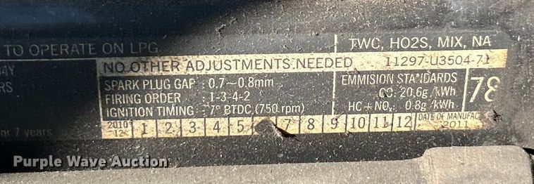 image for item ET3457 Toyota 8FGU30 forklift