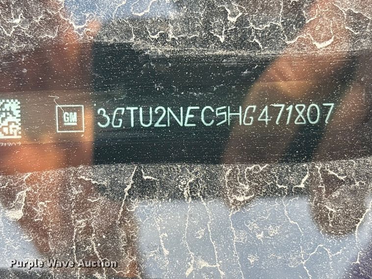 image for item ET4521 2017 GMC Sierra 1500 Crew Cab pickup truck