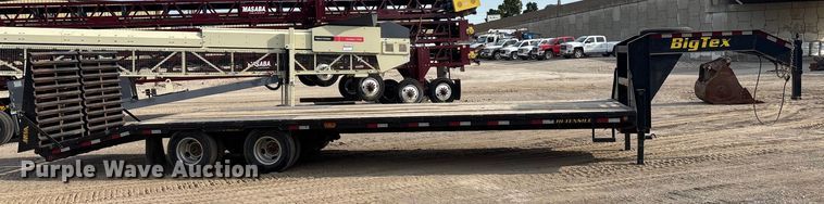 image for item ET4524 2015 Big Tex 22GN -25+5 equipment trailer