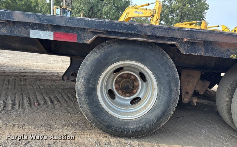 image for item ET4524 2015 Big Tex 22GN -25+5 equipment trailer