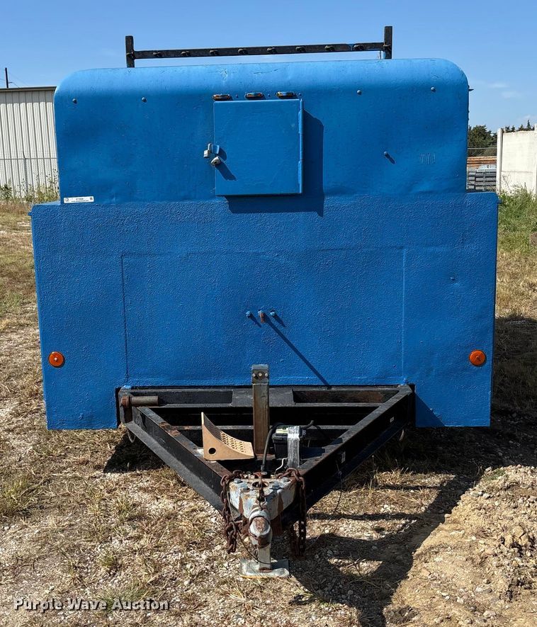 image for item ET4659 1990 Shop built utility/ service trailer