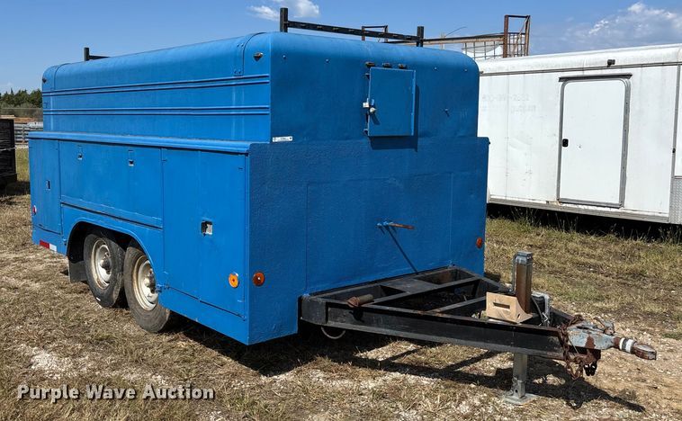 image for item ET4659 1990 Shop built utility/ service trailer