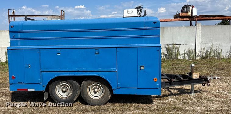 image for item ET4659 1990 Shop built utility/ service trailer