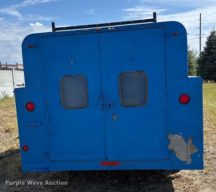 image for item ET4659 1990 Shop built utility/ service trailer