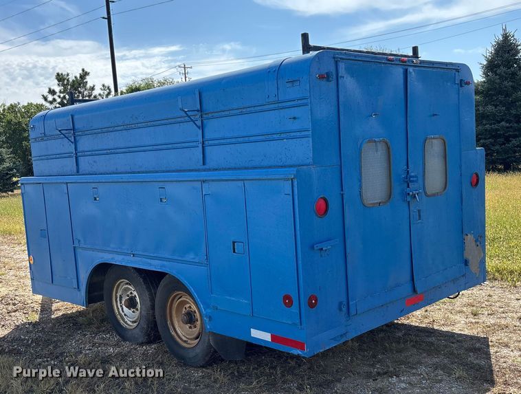 image for item ET4659 1990 Shop built utility/ service trailer