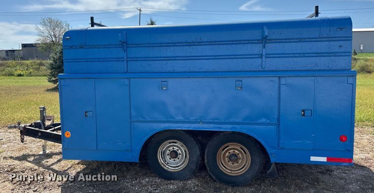 image for item ET4659 1990 Shop built utility/ service trailer