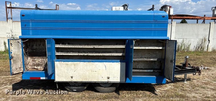 image for item ET4659 1990 Shop built utility/ service trailer