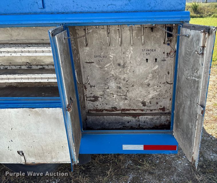 image for item ET4659 1990 Shop built utility/ service trailer