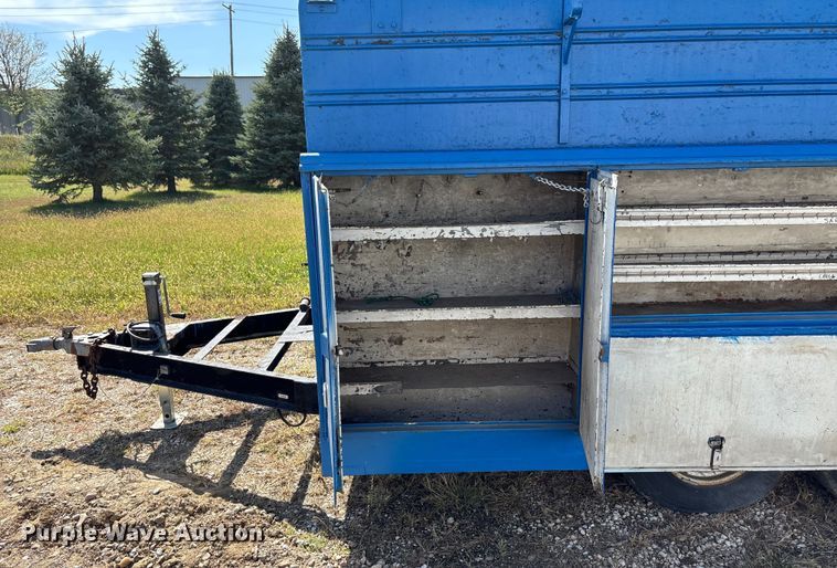 image for item ET4659 1990 Shop built utility/ service trailer