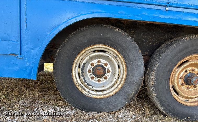 image for item ET4659 1990 Shop built utility/ service trailer