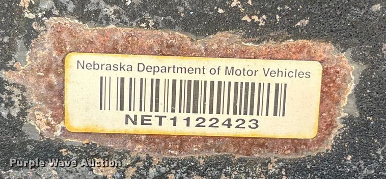 image for item ET4659 1990 Shop built utility/ service trailer