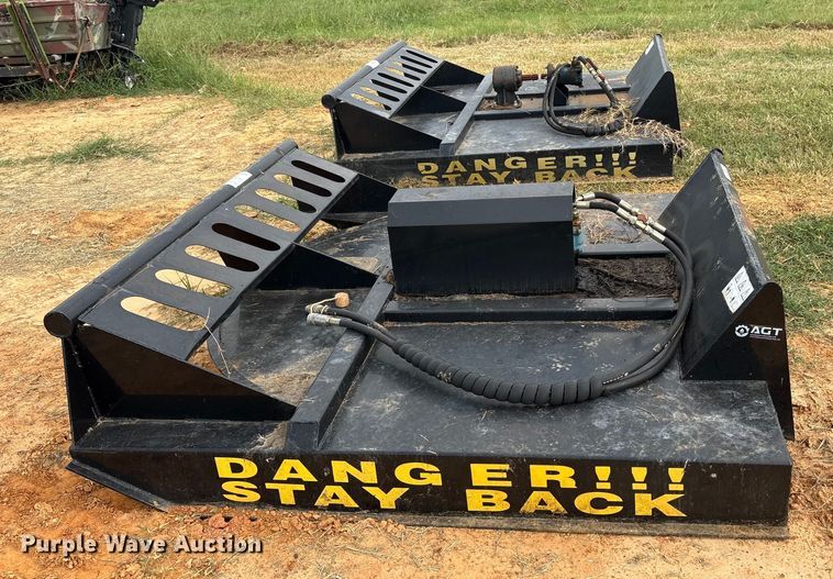 image for item ET7085 (2) Brush cutter skid steer rotary mowers