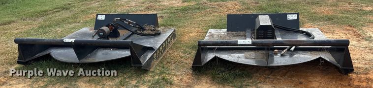 image for item ET7085 (2) Brush cutter skid steer rotary mowers