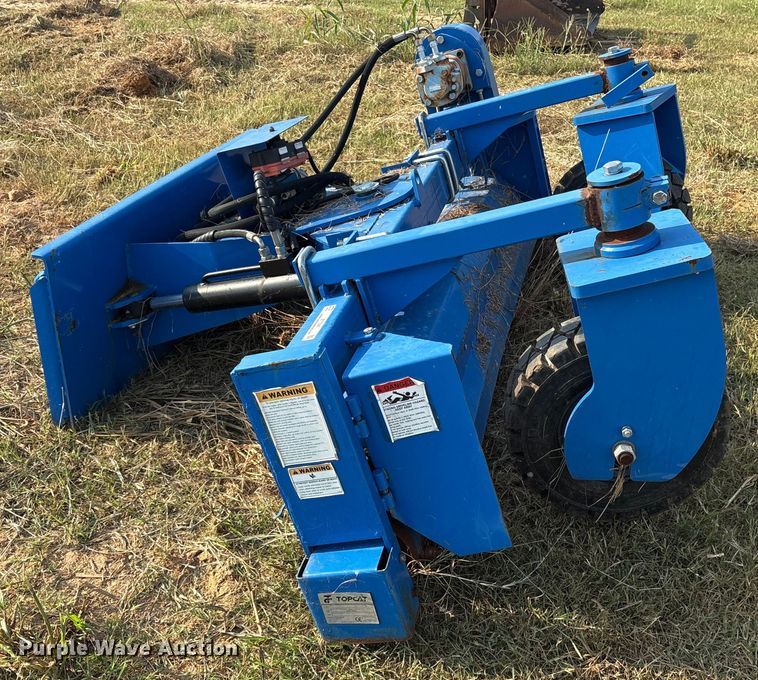 image for item ET7087 2022 Topcat SSSCR72 skid steer power rake