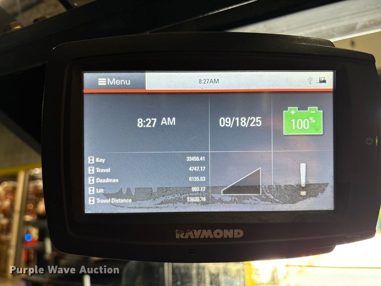 image for item ET8550 2018 Raymond 720-R35TT reach truck