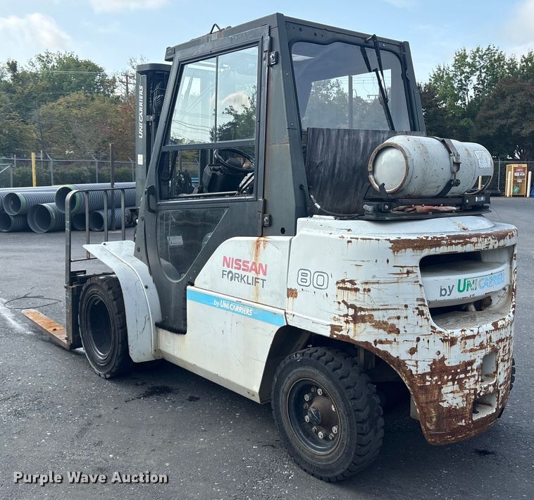 image for item ET8553 2015 Nissan PF80YLP forklift