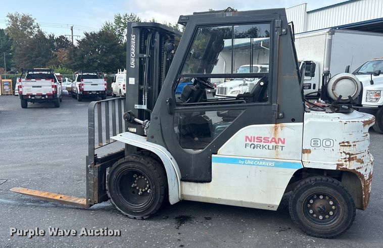 image for item ET8553 2015 Nissan PF80YLP forklift
