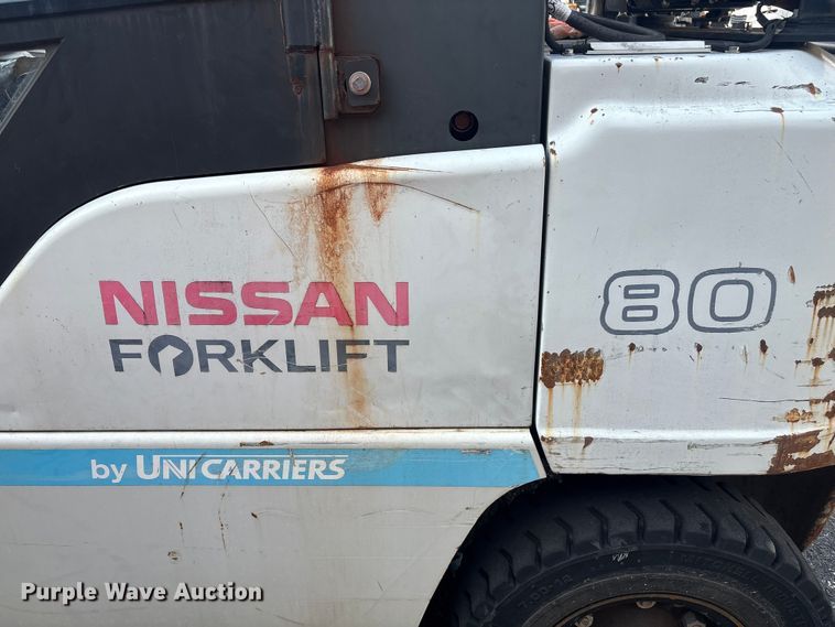 image for item ET8553 2015 Nissan PF80YLP forklift