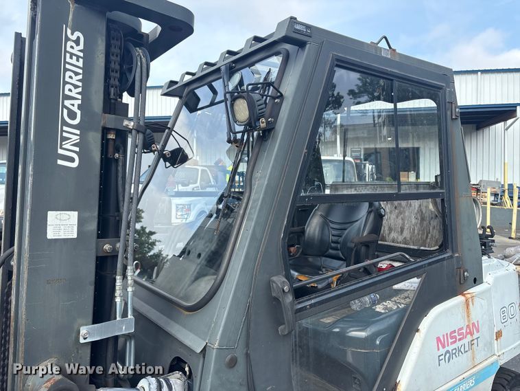 image for item ET8553 2015 Nissan PF80YLP forklift