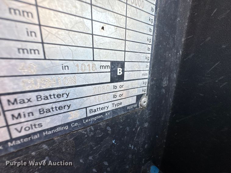 image for item EU0121 Clark 0SX15 order picker