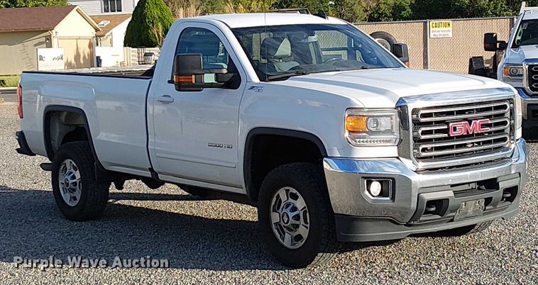 image for item EU2535 2016 GMC Sierra 2500HD pickup truck