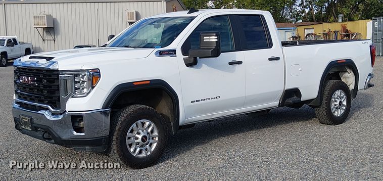 image for item EU2537 2020 GMC Sierra 2500HD Double Cab pickup truck