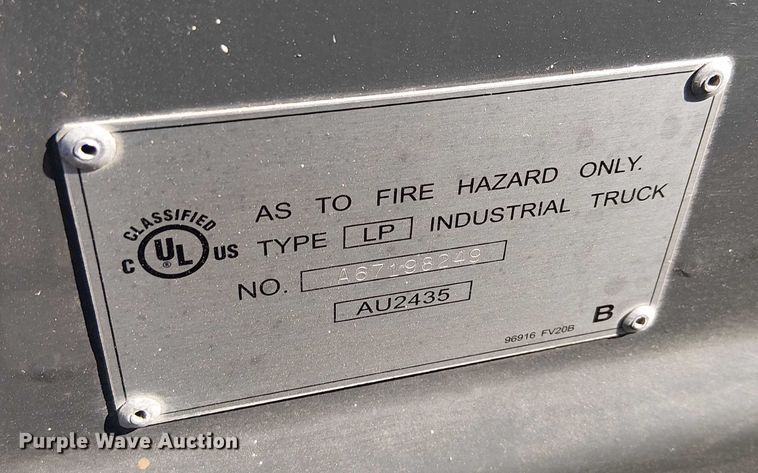 image for item EU2544 2016 UniCarriers PF50 forklift