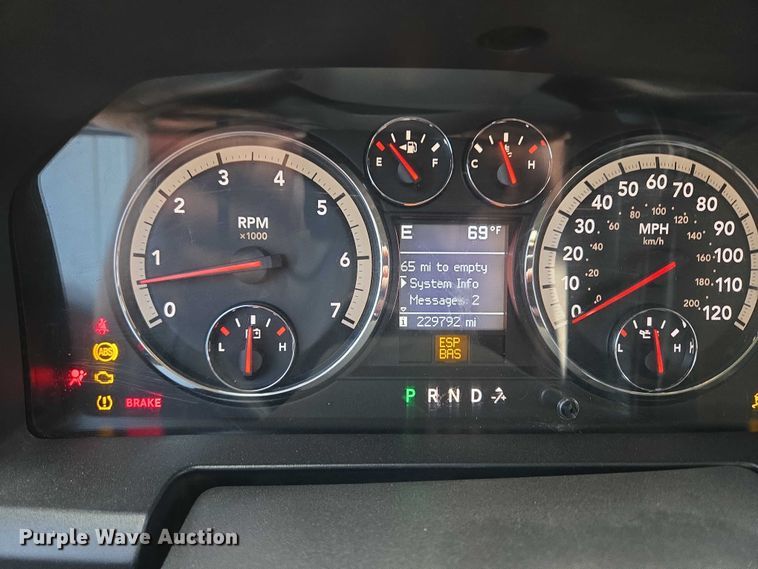 image for item EU3641 2009 Dodge Ram Crew Cab pickup truck