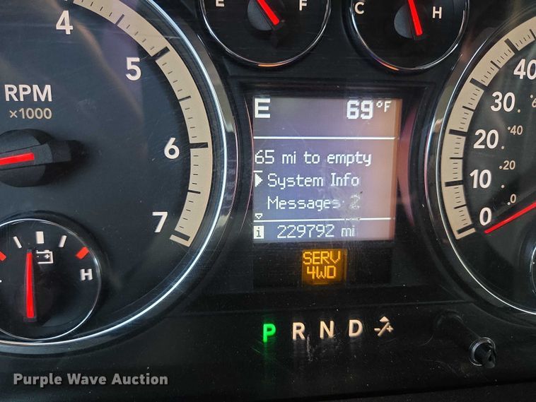 image for item EU3641 2009 Dodge Ram Crew Cab pickup truck