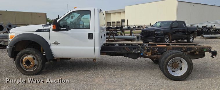image for item EU3691 2016 Ford F550 truck cab and chassis