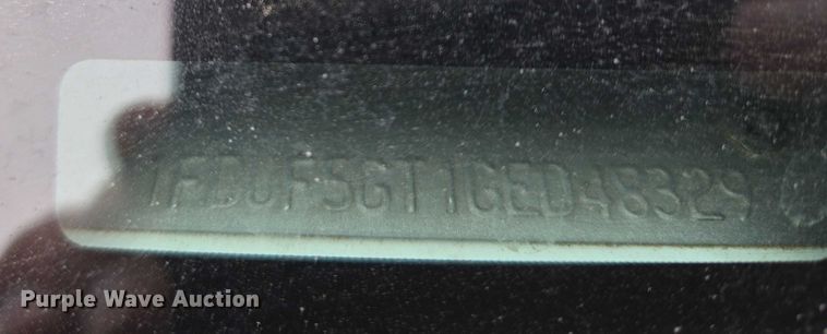 image for item EU3691 2016 Ford F550 truck cab and chassis