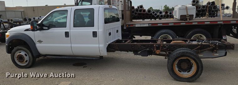 image for item EU3693 2012 Ford F550 Crew Cab truck cab and chassis