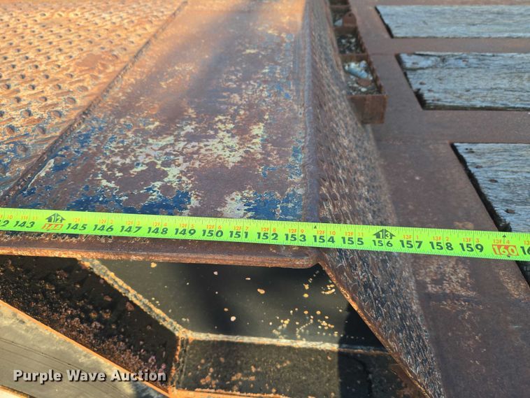 image for item EU3719 1981 TrailMobile 60-LDD-3SFG lowboy equipment trailer