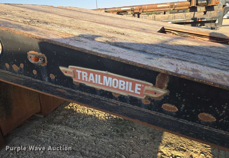 image for item EU3719 1981 TrailMobile 60-LDD-3SFG lowboy equipment trailer