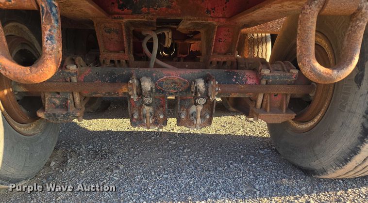 image for item EU3719 1981 TrailMobile 60-LDD-3SFG lowboy equipment trailer